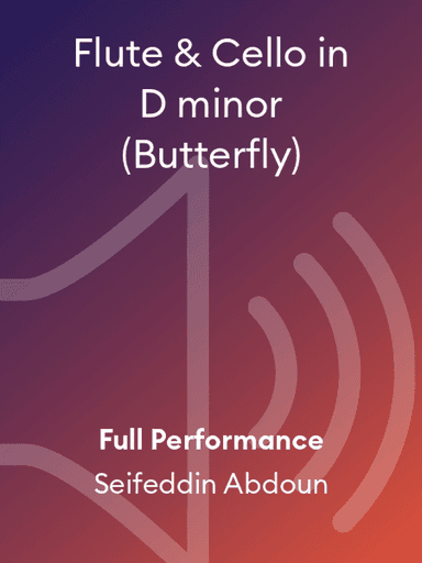 Flute & Cello in D minor (Butterfly)
