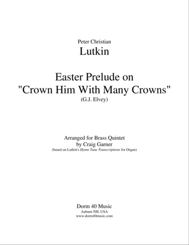 Easter Prelude on "Crown Him With Many Crowns"