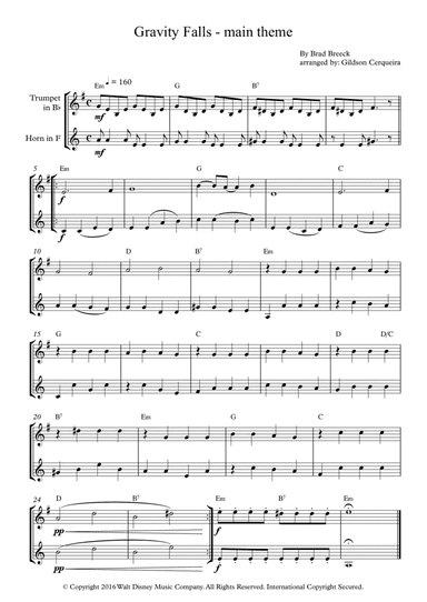 Gravity Falls (main Theme)