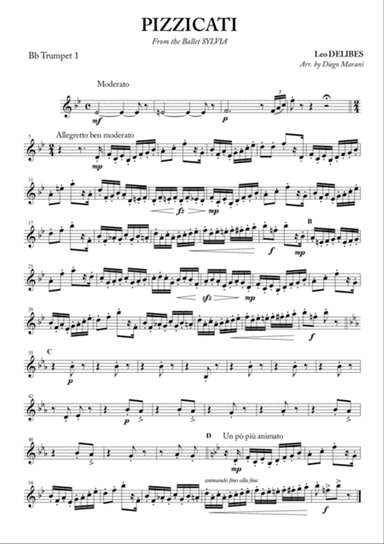 Pizzicati for Brass Quartet