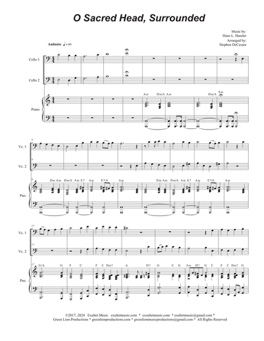 O Sacred Head, Surrounded (Cello Duet - Alternate Version)
