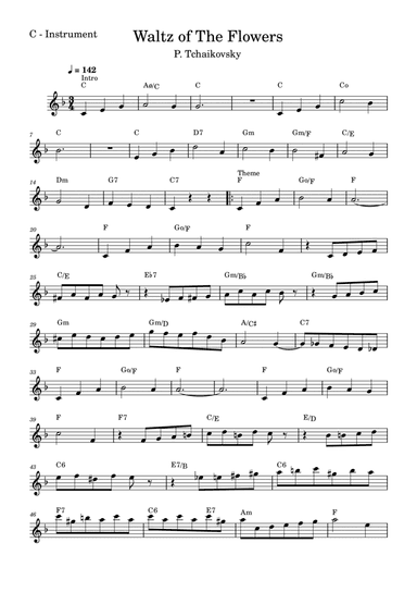 Waltz Of The Flowers