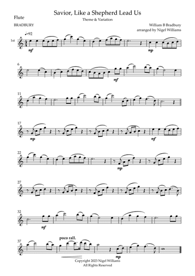 Savior, Like a Shepherd Lead Us