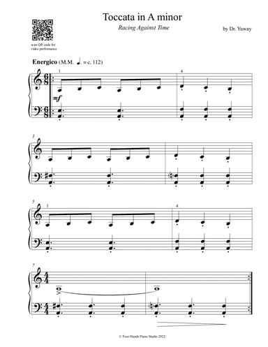 Toccata in A minor (Racing Against Time)