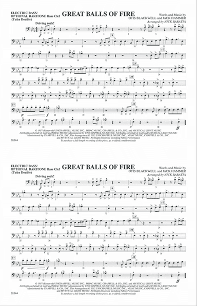 Great Balls of Fire: Electric Bass