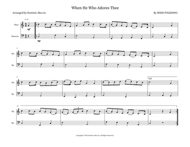 When He Who Adores Thee