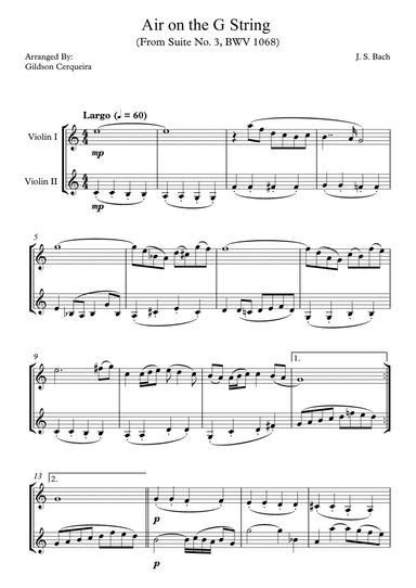 Air on the G String