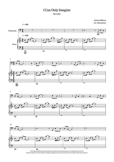 I Can Only Imagine