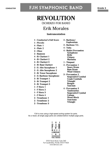 Revolution: Score