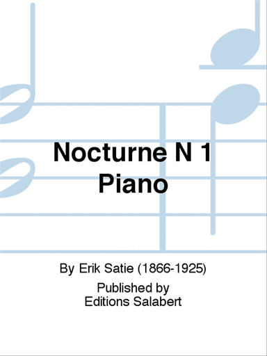 Nocturne N 1 Piano