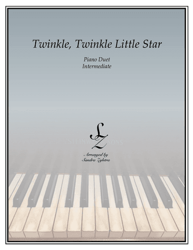 Twinkle, Twinkle Little Star (1 piano, 4 hand duet)