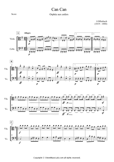 Can Can (from Orpheus in the Underworld)