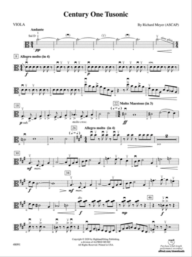Century One Tusonic: Viola