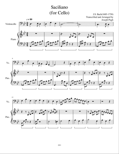 Saciliano (Cello)