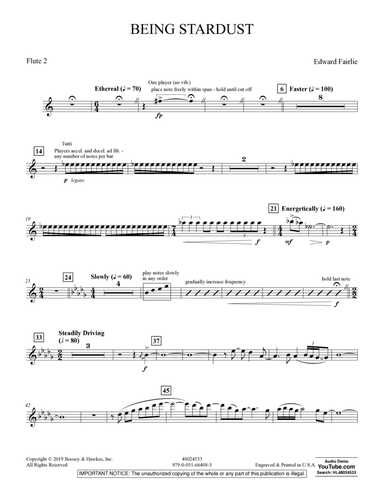 Being Stardust - Flute 2