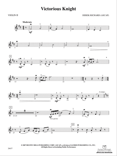 Victorious Knight: 2nd Violin