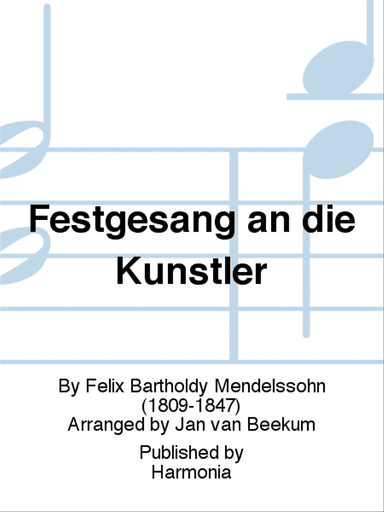Festgesang an die Künstler