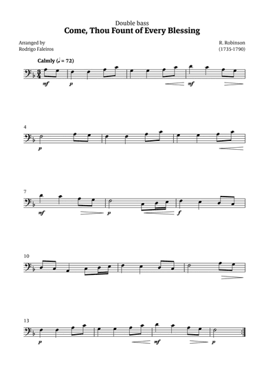 Come Thou Fount of Every Blessing