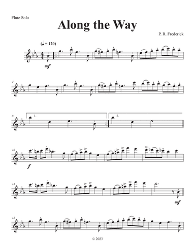 Along the Way (Flute Solo)