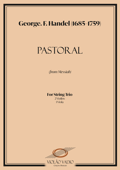 Messiah (Handel) - Pastoral Symphony for String Trio.