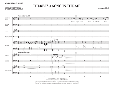 There Is A Song In The Air - Full Score