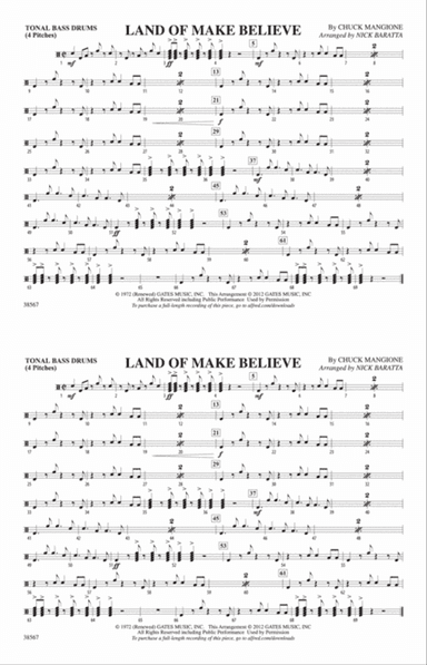 Land of Make Believe: Tonal Bass Drum