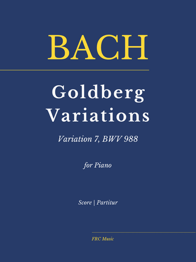 Bach: Goldberg Variations, BWV 988: Var. 7 (as played by Víkingur Ólafsson)
