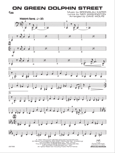 On Green Dolphin Street: Tuba