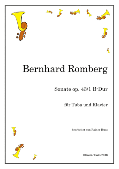 Bernhard Romberg, Sonata op. 43, Bb Major