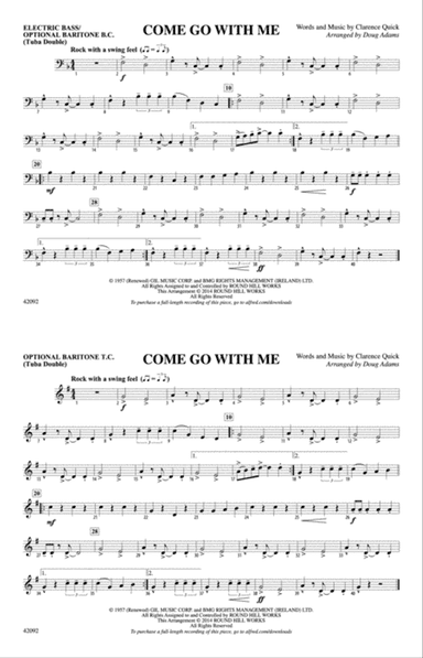 Come Go with Me: Electric Bass