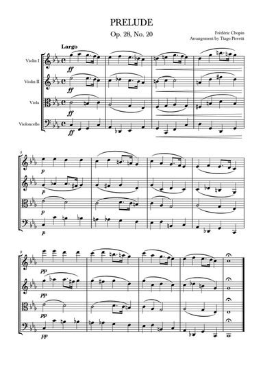 Prelude in C minor, Op. 28, No. 20