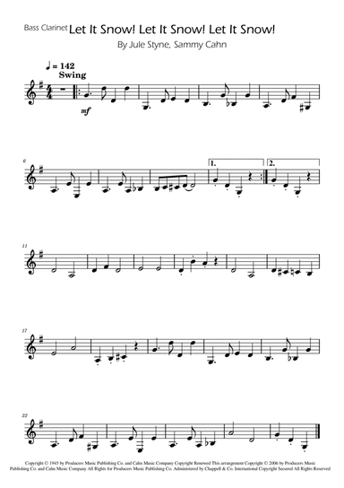 Let It Snow! Let It Snow! Let It Snow!