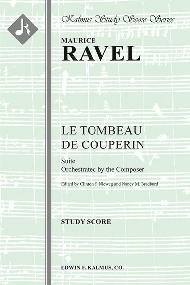 Le Tombeau de Couperin: Suite (composer's transcription)