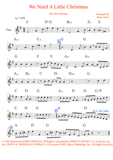 We Need A Little Christmas