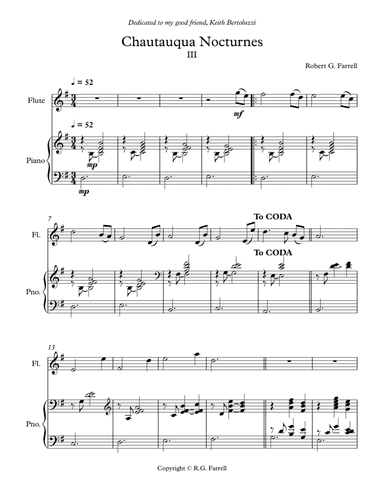 Chautauqua Nocturne #3