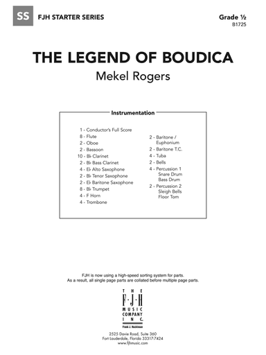 The Legend of Boudica: Score