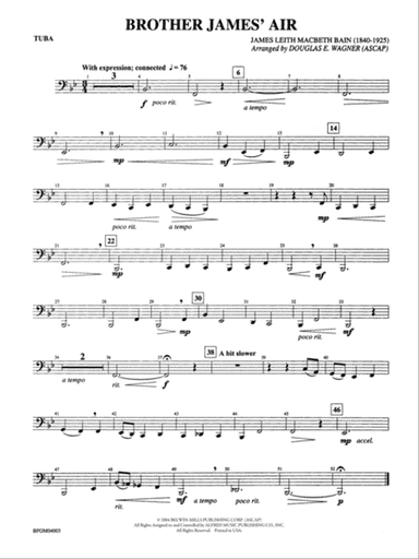 Brother James' Air: Tuba