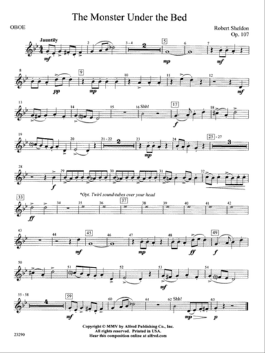 The Monster Under the Bed: Oboe