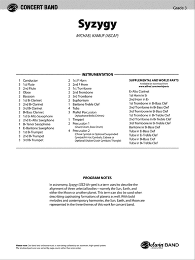 Syzygy: Score