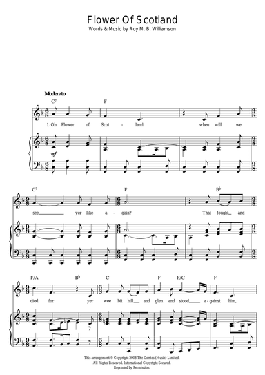 Flower Of Scotland (Unofficial Scottish National Anthem)