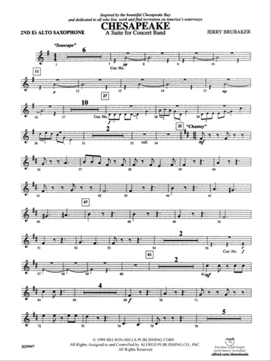 Chesapeake: 2nd E-flat Alto Saxophone