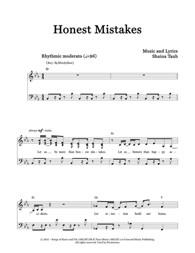 Honest Mistakes