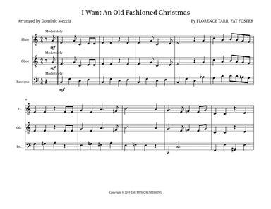 I Want An Old Fashioned Christmas