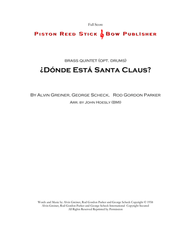 Donde Esta Santa Claus