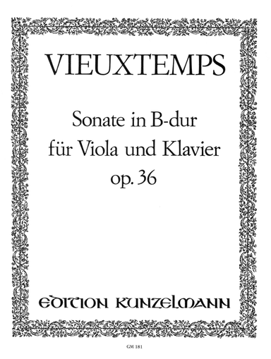 Viola Sonata in B flat Major