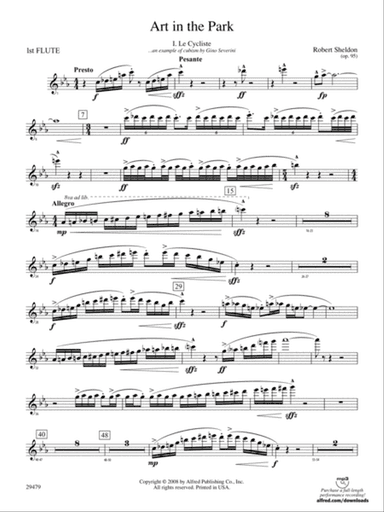 Art in the Park: Flute
