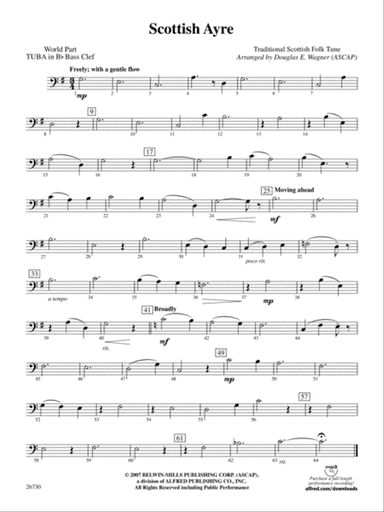 Scottish Ayre: (wp) B-flat Tuba B.C.