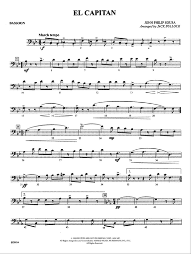 El Capitan: Bassoon