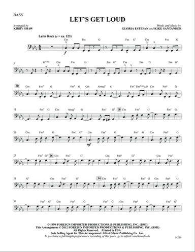 Let's Get Loud: String Bass