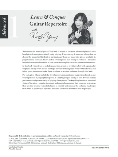 Learn & Conquer Guitar Repertoire, advanced 1